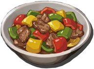 彩椒炒牛肉游戏图标