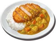 咖喱猪排饭游戏图标