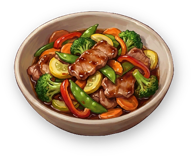 时蔬炒肉游戏图标