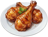 蜜汁烤鸡腿游戏图标