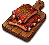 BBQ烤肋排游戏图标